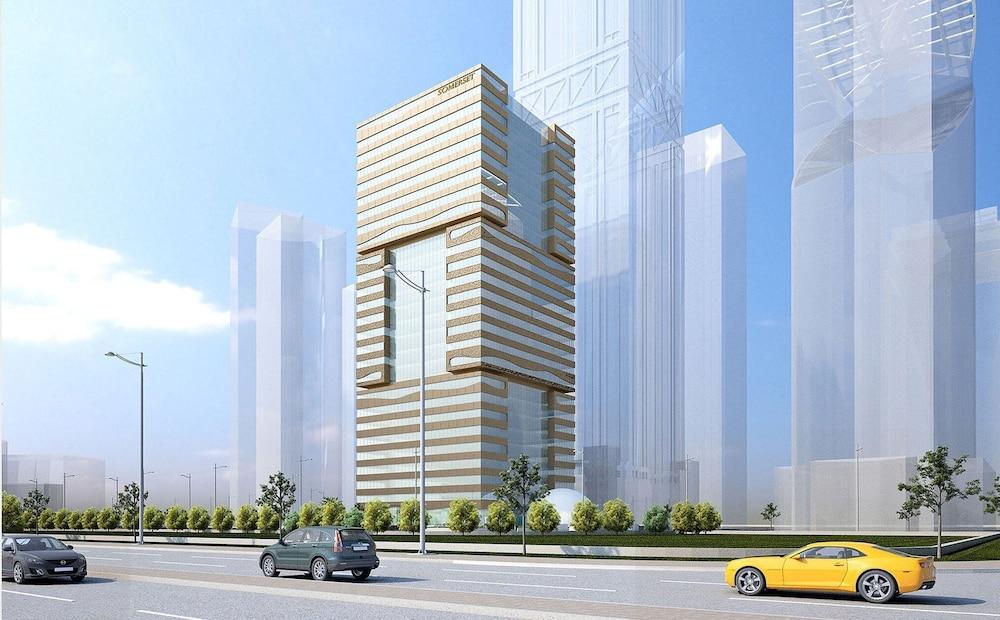 Somerset West Bay Doha Exterior photo The proposed building