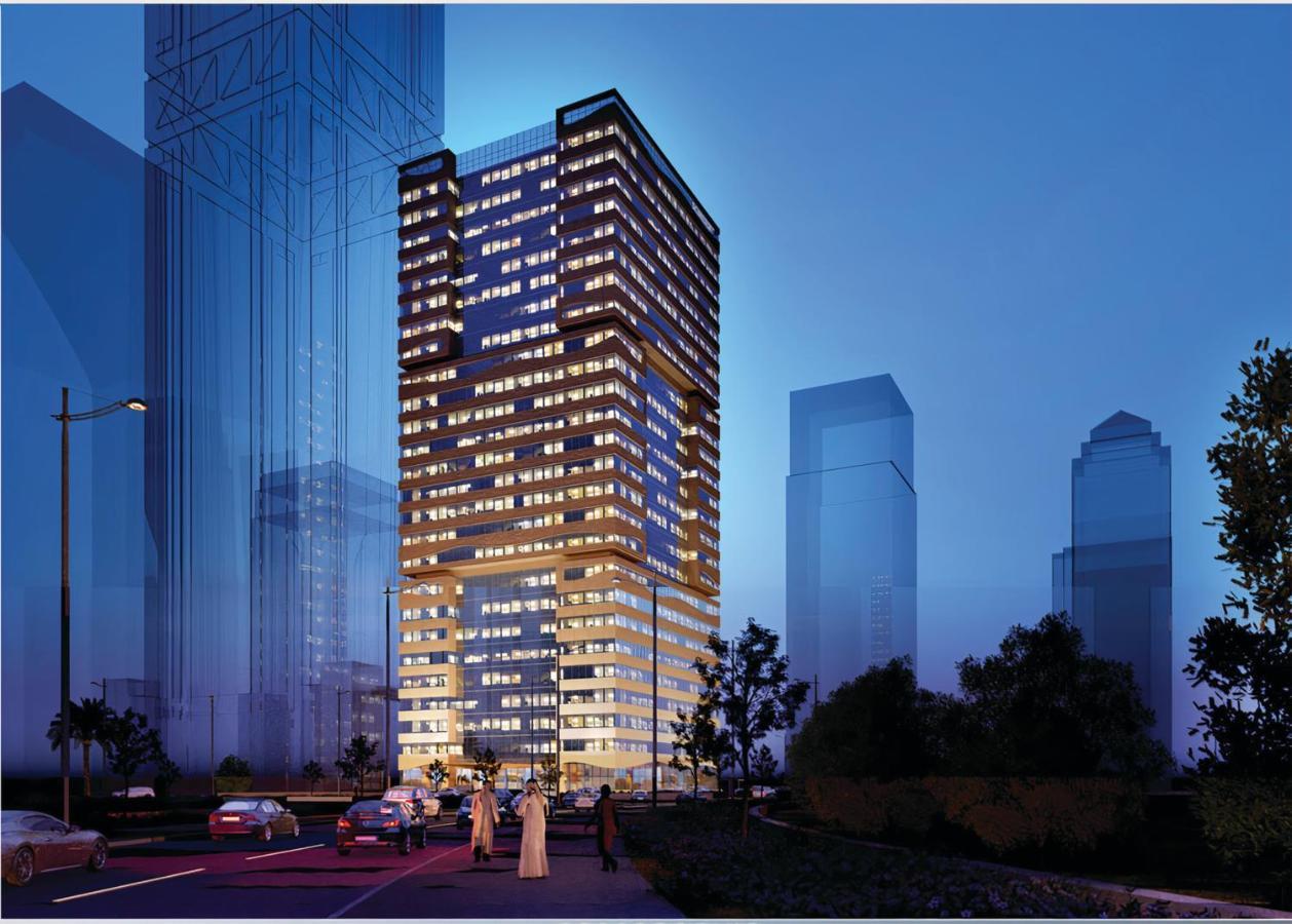 Somerset West Bay Doha Exterior photo The 3D model of the building